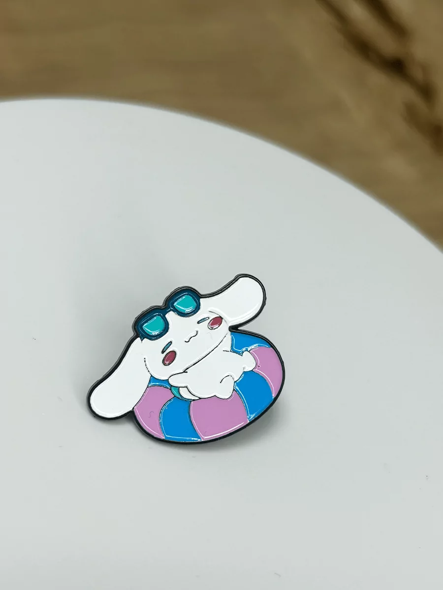 Значок Корица Синнаморолл из аниме Onegai My Melody Май Мелоди — изображение 4