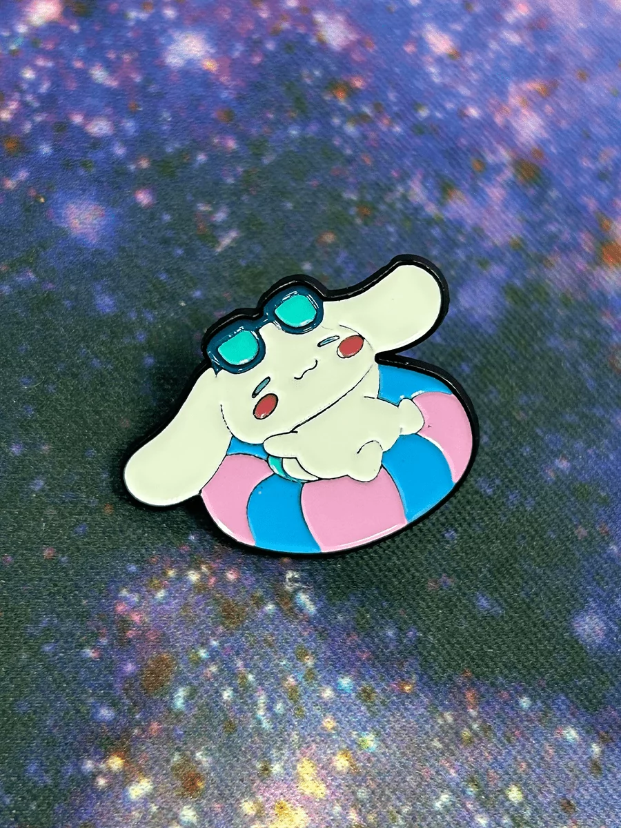 Значок Корица Синнаморолл из аниме Onegai My Melody Май Мелоди — изображение 3