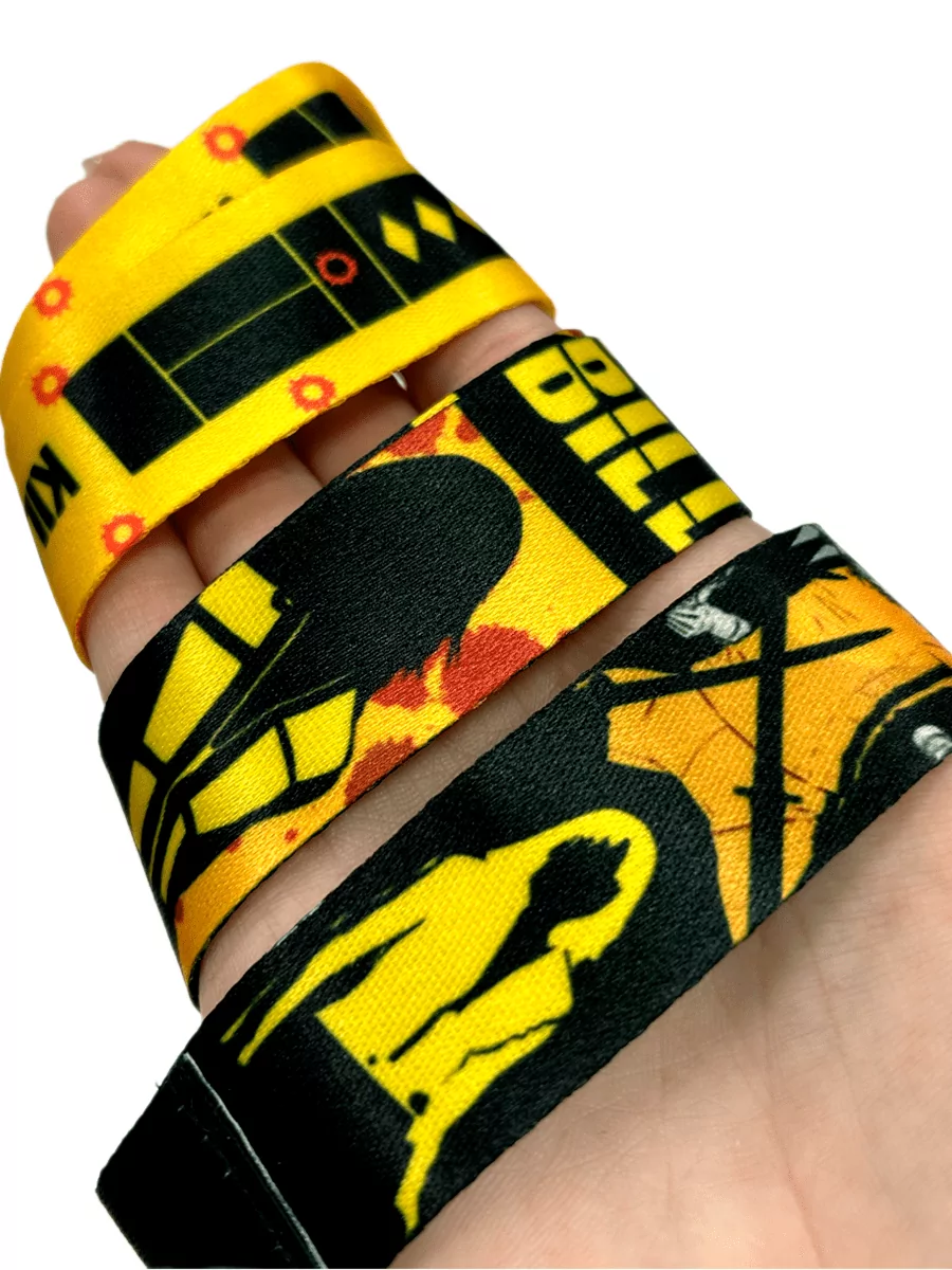 Шнурок - лента на шею для телефона и ключей из фильма Убить Билла Kill Bill — изображение 5