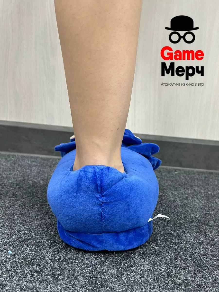 Тапочки домашние Еж Соник из игры Sonic Соник — изображение 15