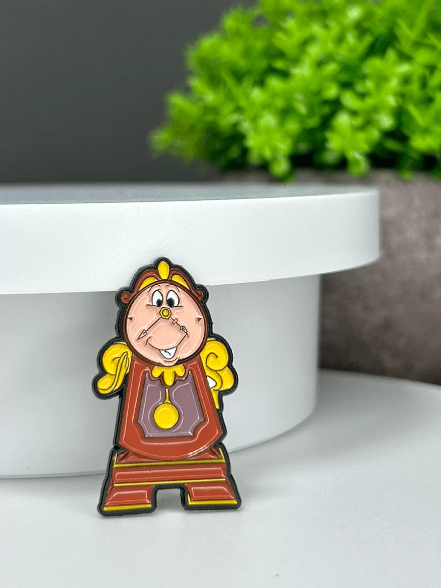 Значок Часы Когсворт из мультфильма Красавица и Чудовище — изображение 2