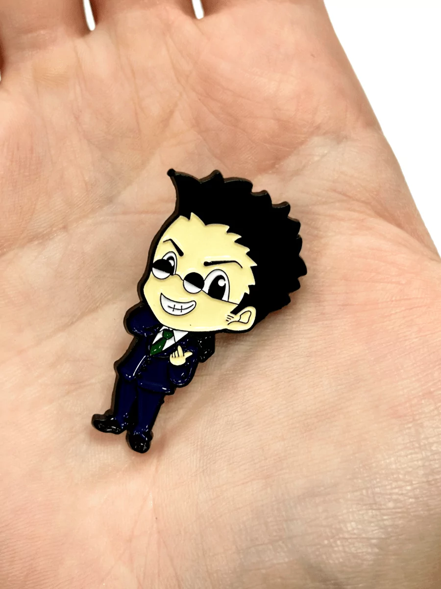 Значок Леорио Паладинайт из аниме Hunter X Hunter Охотник X Охотник — изображение 4