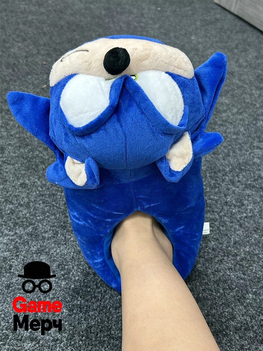 Тапочки домашние Еж Соник из игры Sonic Соник — изображение 16