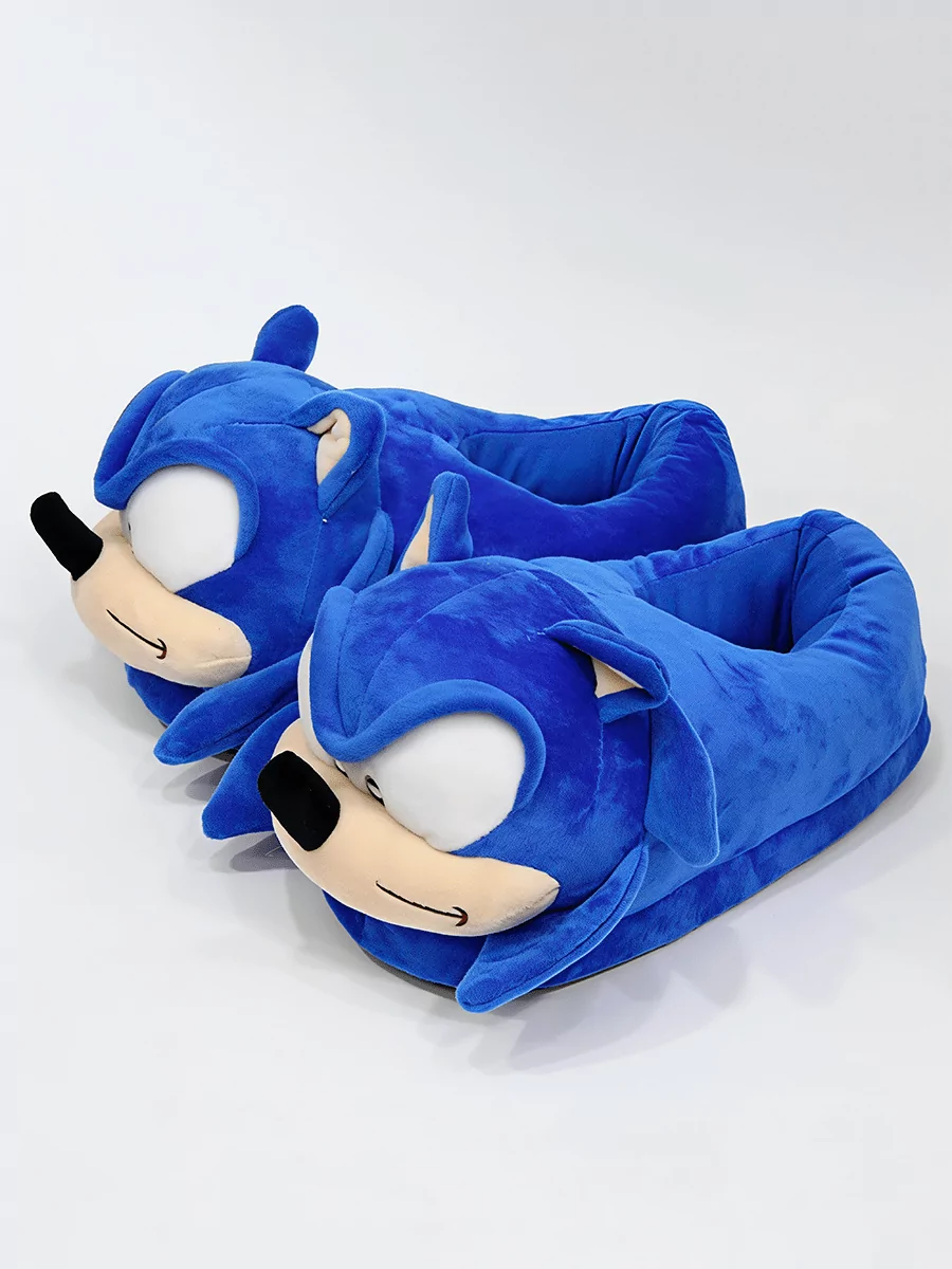 Тапочки домашние Еж Соник из игры Sonic Соник — изображение 4