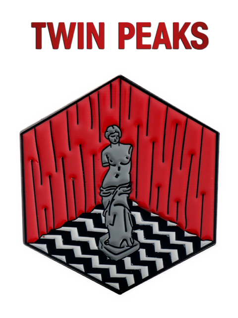 Значок Красная комната ожидания из сериала Твин Пикс Twin Peaks
