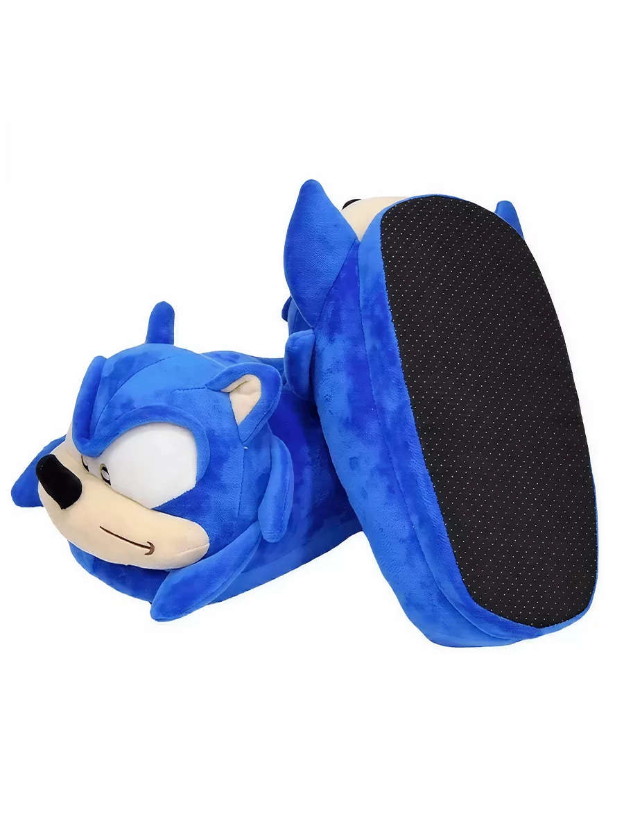 Тапочки домашние Еж Соник из игры Sonic Соник — изображение 2