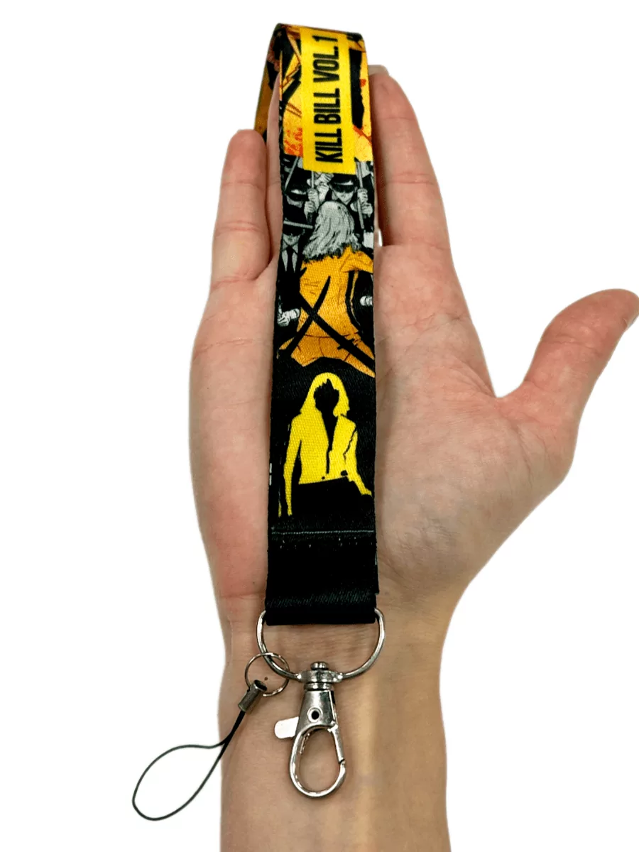 Шнурок - лента на шею для телефона и ключей из фильма Убить Билла Kill Bill — изображение 7