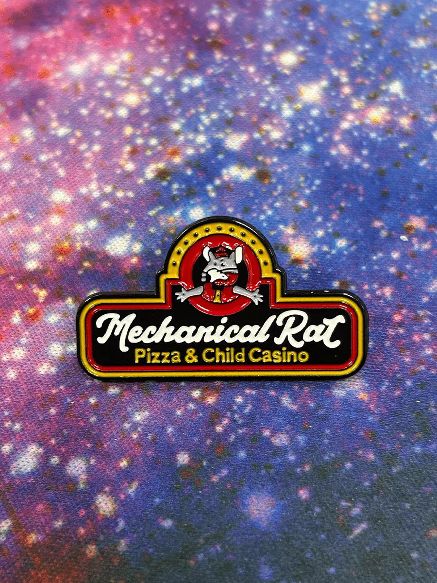 Значок Механическая крыса Mechanical Rat Pizza — изображение 3