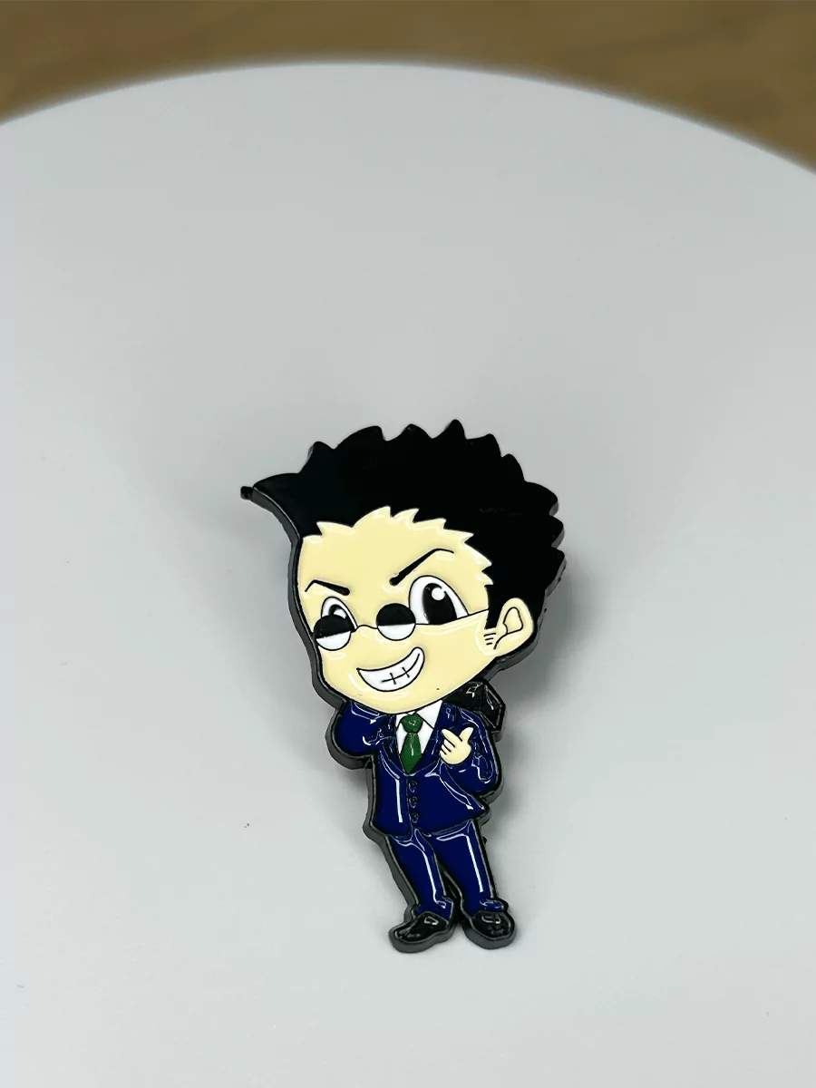 Значок Леорио Паладинайт из аниме Hunter X Hunter Охотник X Охотник — изображение 3