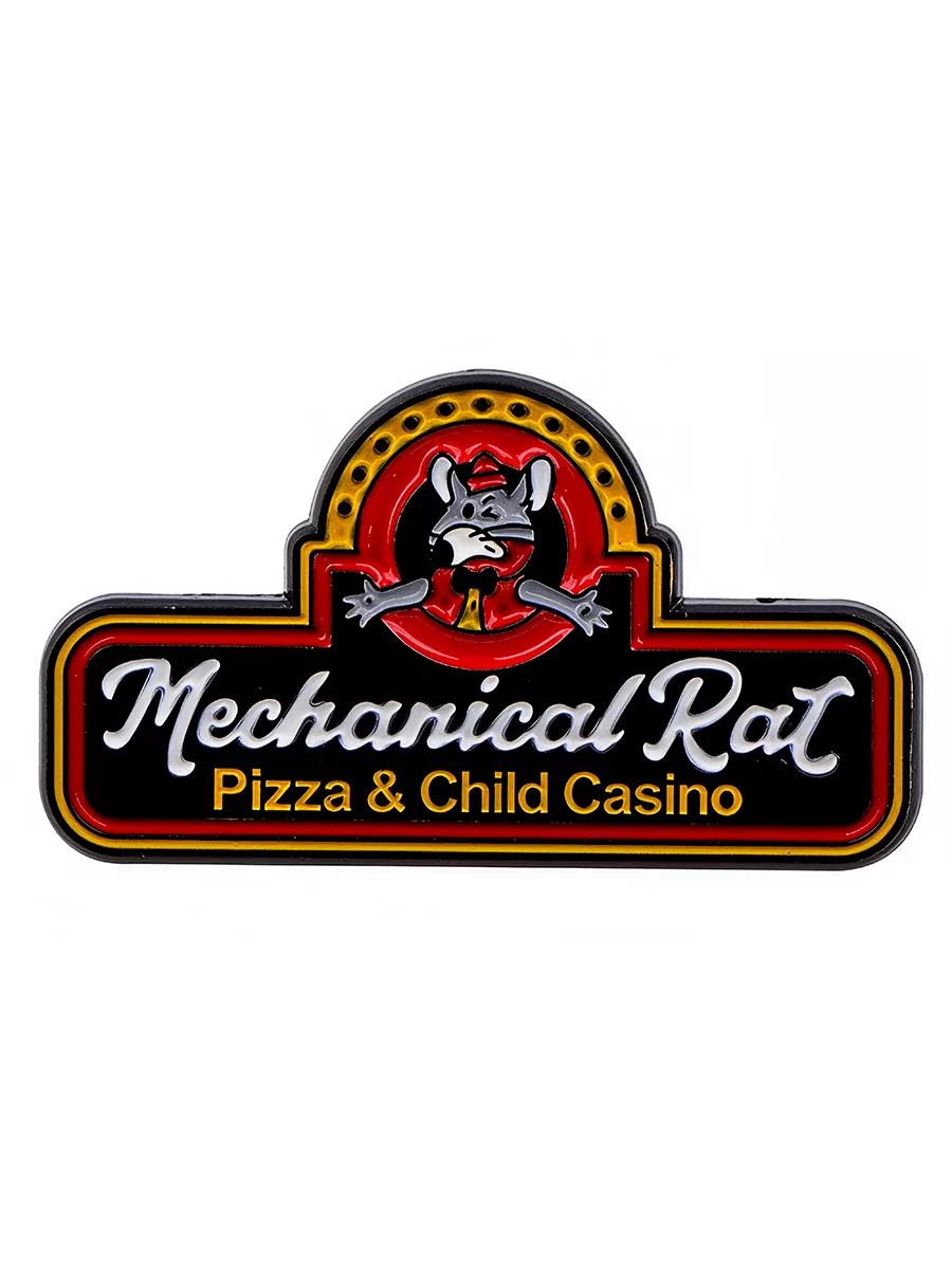 Значок Механическая крыса Mechanical Rat Pizza