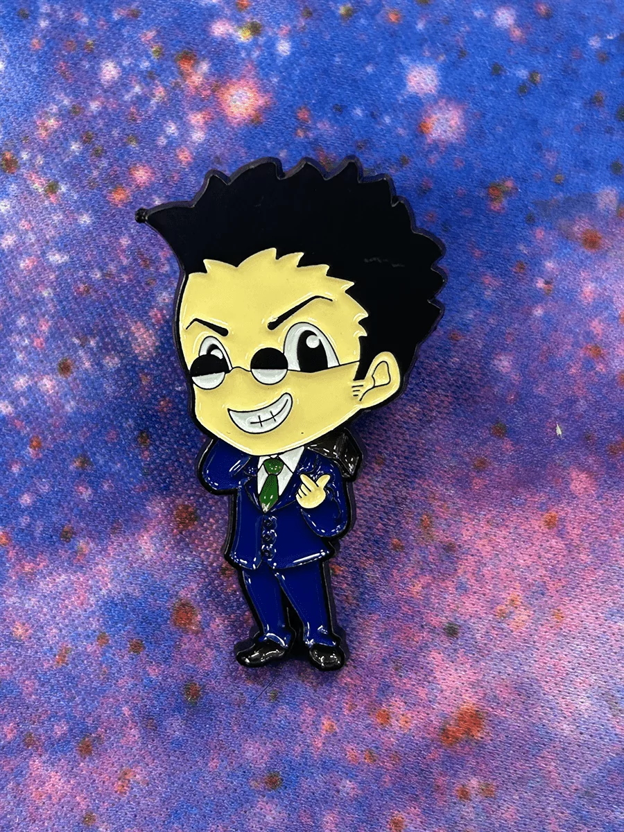 Значок Леорио Паладинайт из аниме Hunter X Hunter Охотник X Охотник — изображение 2