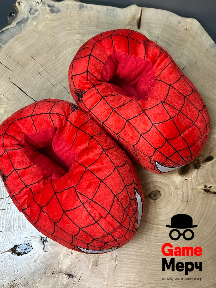 Тапочки домашние большие Spider-Man Человек - паук Марвел Marvel — изображение 15