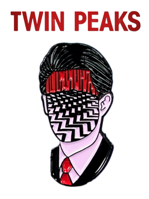 Значок Дейл Купер из сериала Твин Пикс Twin Peaks