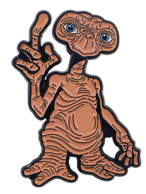 Значок ИТи Инопланетянин из фильма E.T. the Extra-Terrestrial E.T.