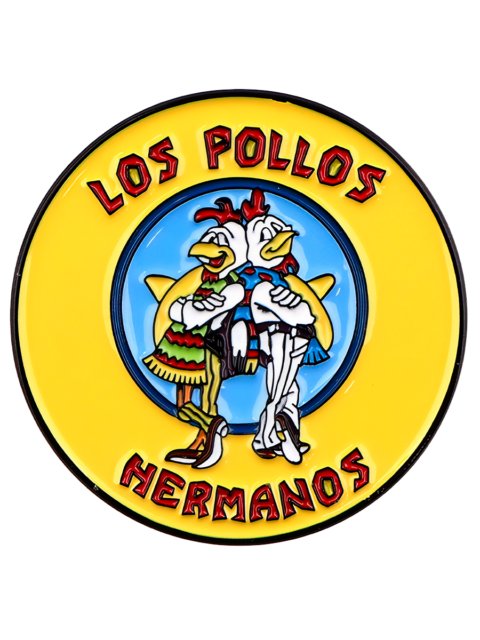 Значок Los Pollos из сериала Во Все Тяжкие