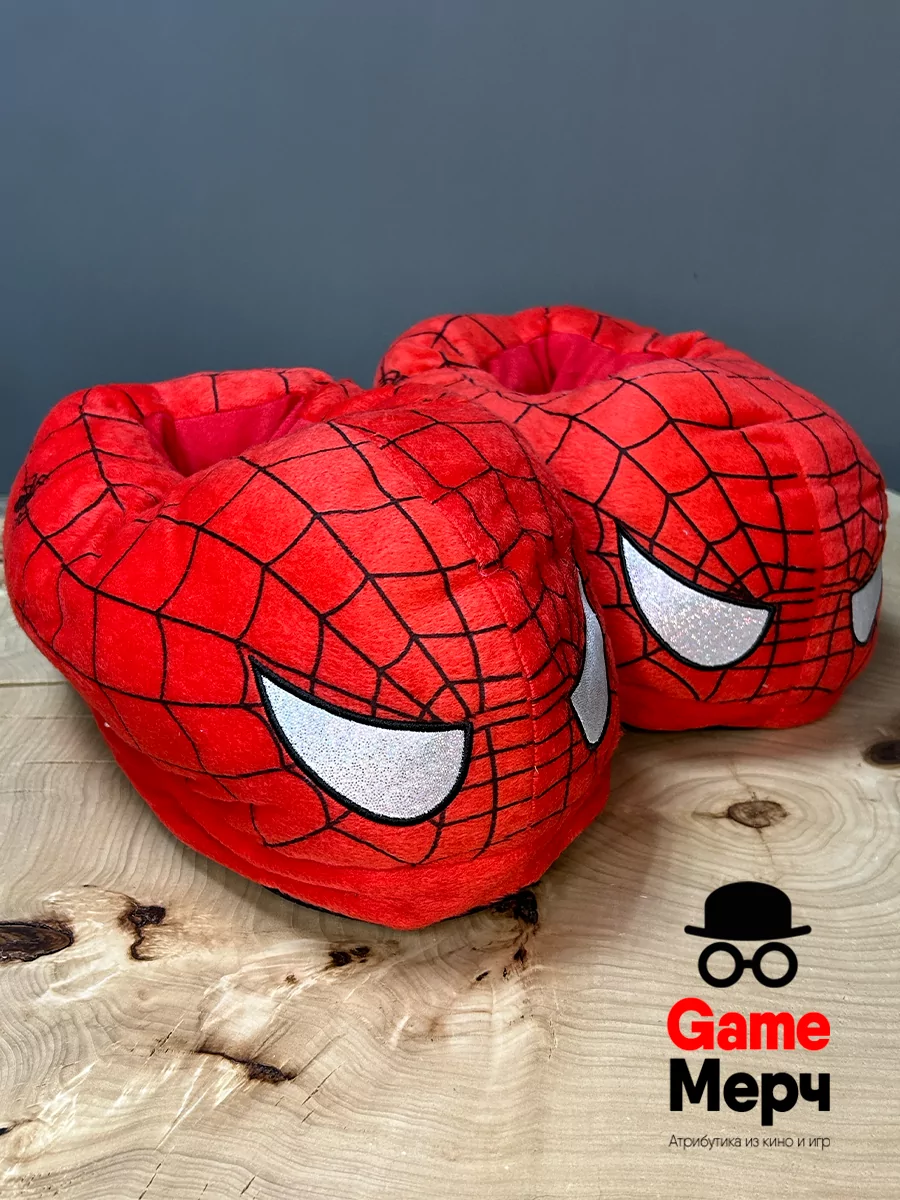 Тапочки домашние большие Spider-Man Человек - паук Марвел Marvel — изображение 12