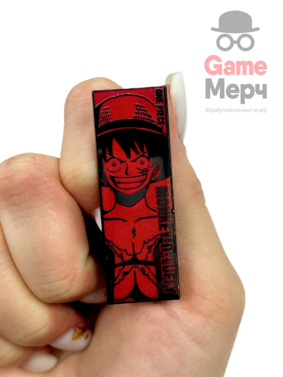 Значок прямоугольный из аниме One Piece Ван Пис — изображение 4