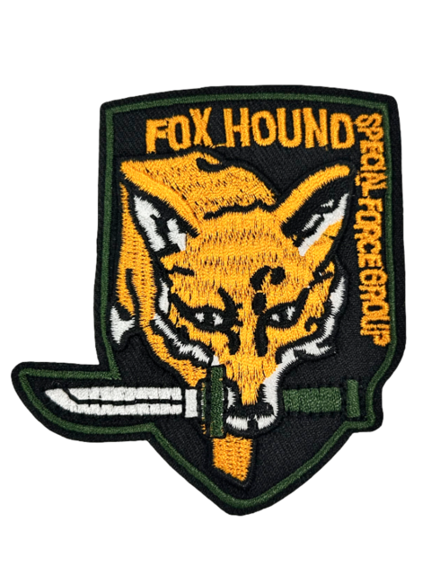 Нашивка - термоаппликация FOXHOUND из игры Metalgear