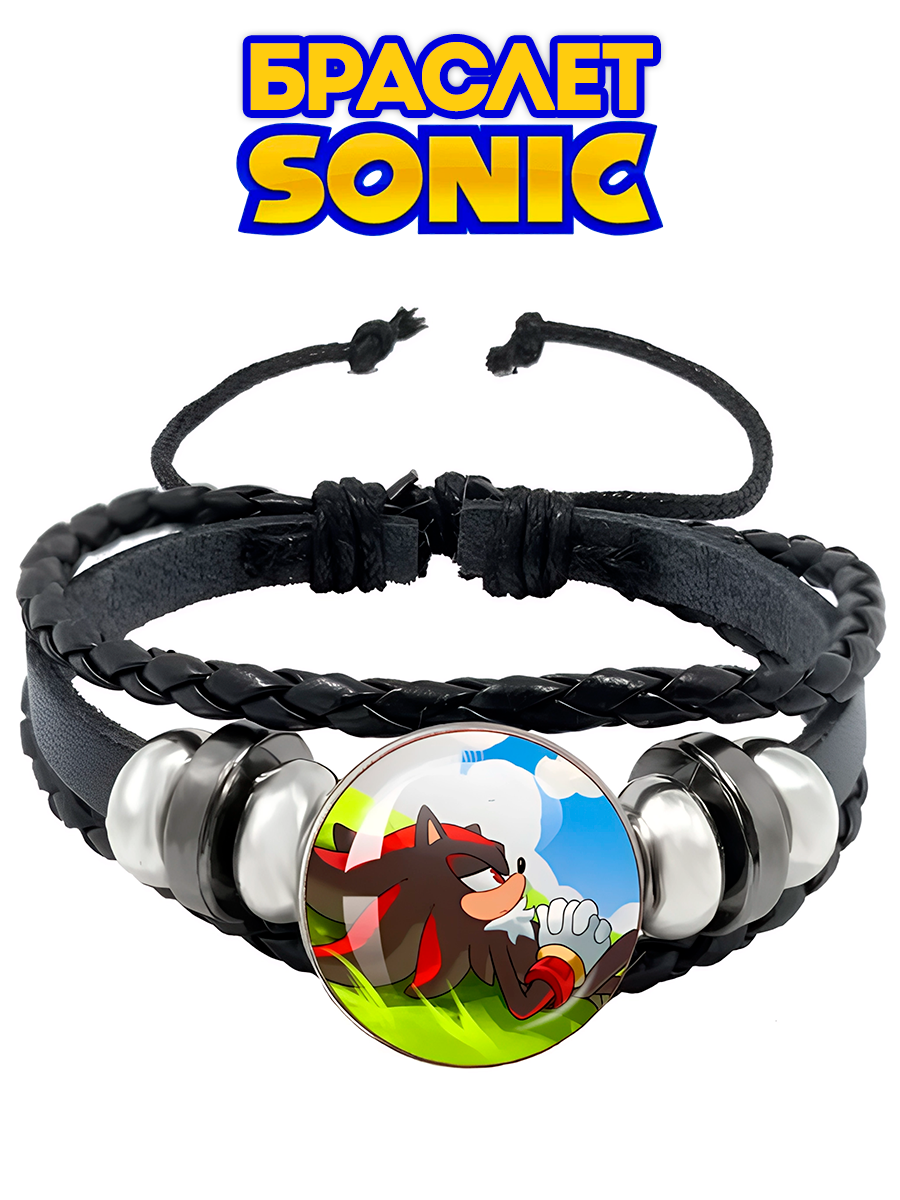 Браслет из экокожи Еж Соник из игры Sonic — изображение 7