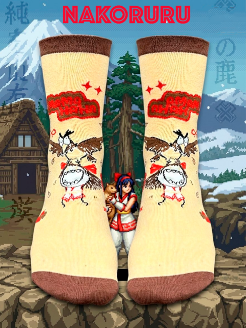 Носки Ястреб Мамахаха и Накоруру из игры Nakoruru