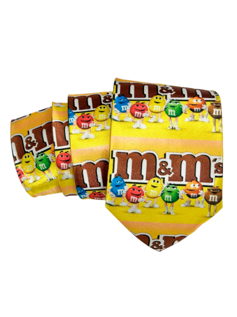Галстук Конфеты M&M’s — взрыв цвета и настроения