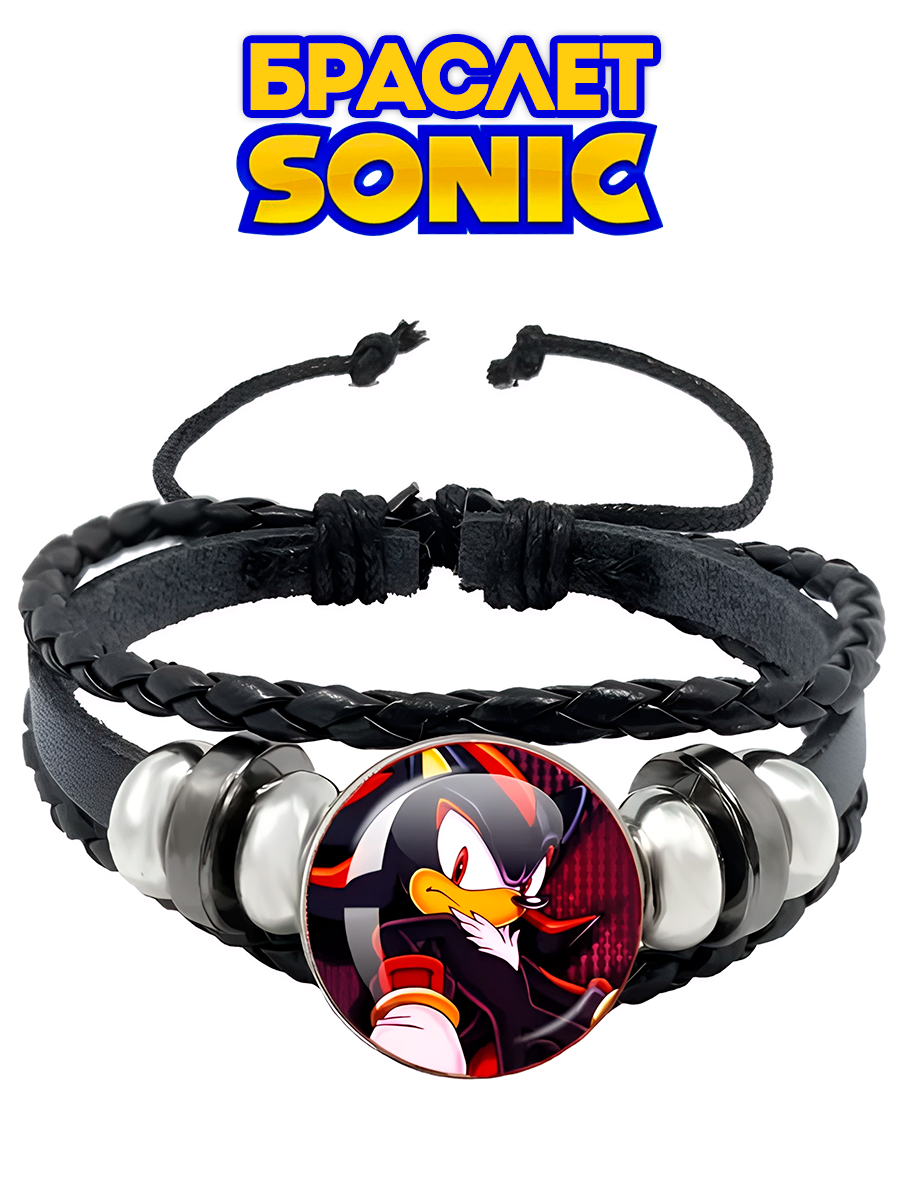 Браслет из экокожи Еж Соник из игры Sonic — изображение 13