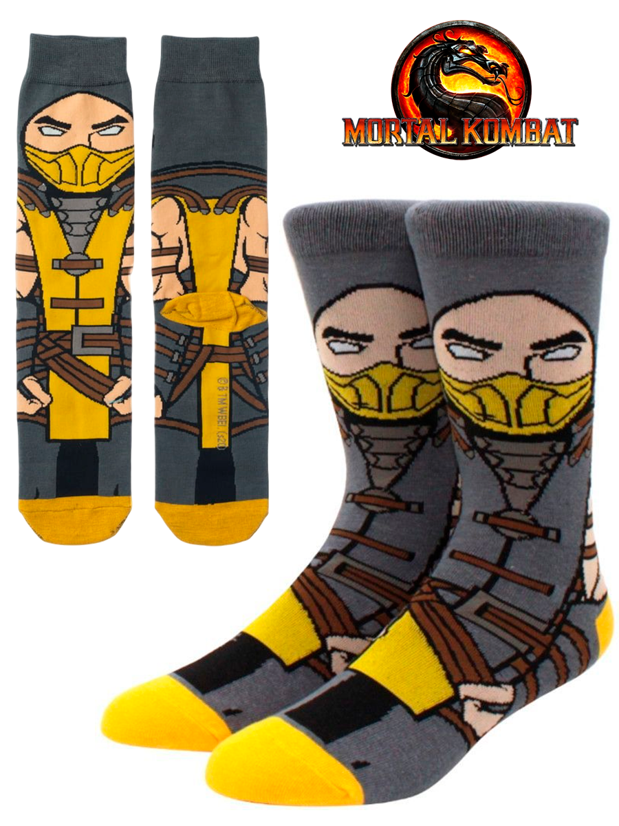 Носки длинные из игры Мортал Комбат Mortal Kombat — изображение 11