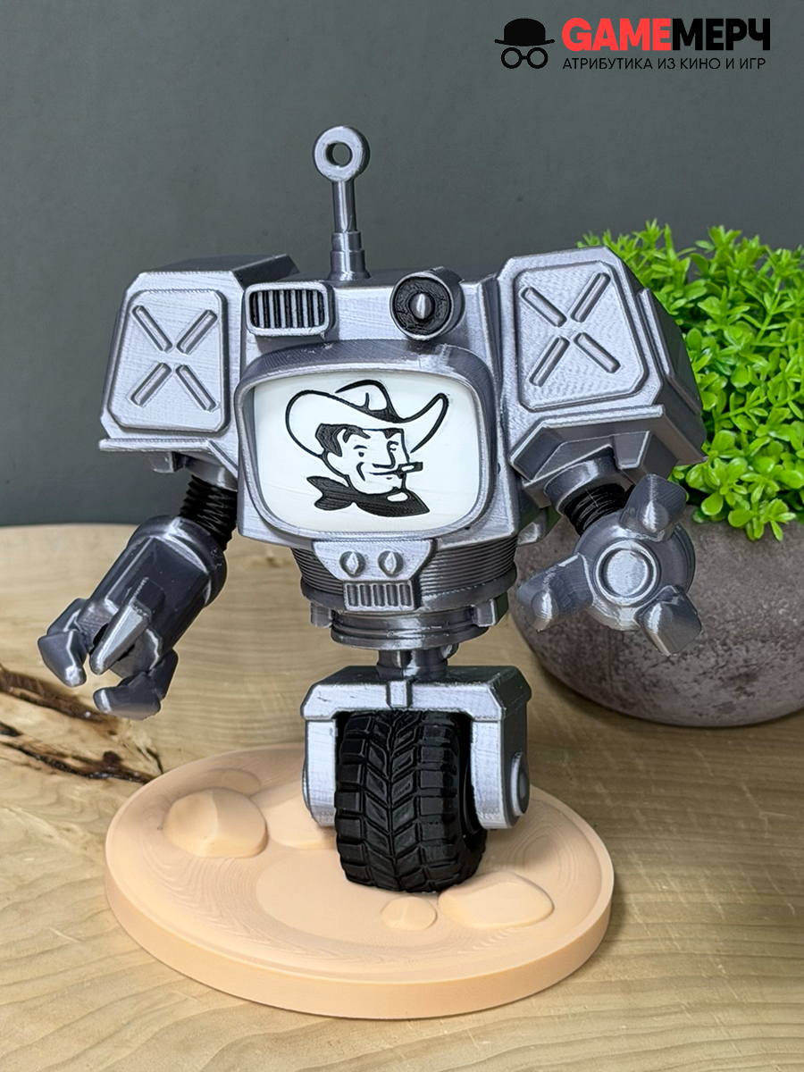 Фигурка - игрушка робот-секьюритрон Виктор из игры Фоллаут Fallout — изображение 3
