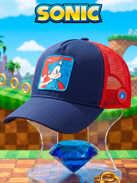 Кепка - бейсболка Еж Соник из игры Sonic