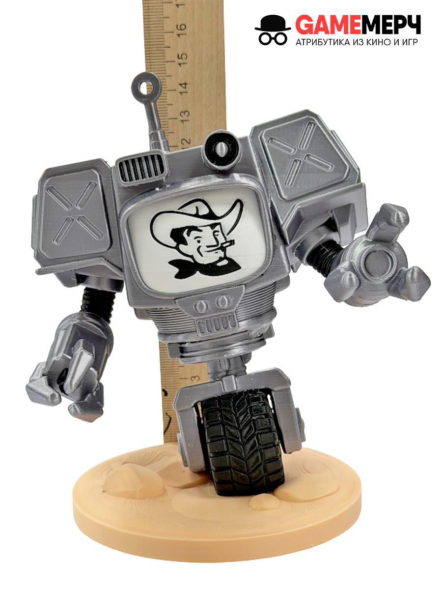 Фигурка - игрушка робот-секьюритрон Виктор из игры Фоллаут Fallout — изображение 7