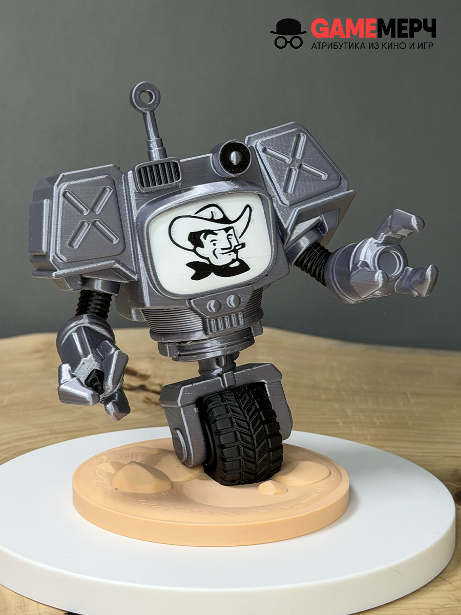 Фигурка - игрушка робот-секьюритрон Виктор из игры Фоллаут Fallout — изображение 4