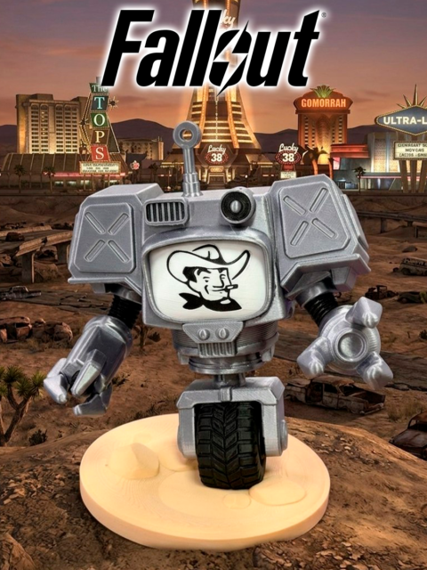 Фигурка - игрушка робот-секьюритрон Виктор из игры Фоллаут Fallout