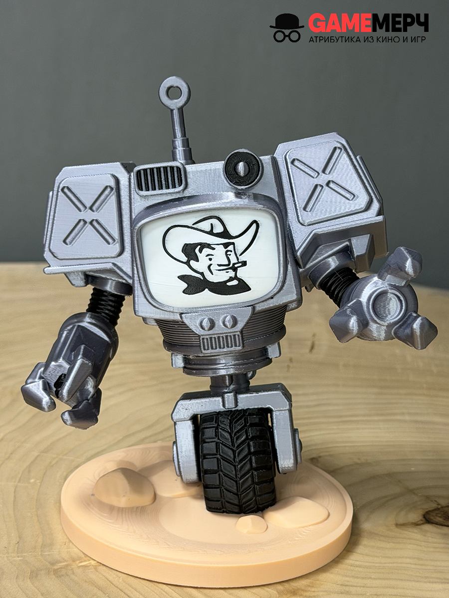 Фигурка - игрушка робот-секьюритрон Виктор из игры Фоллаут Fallout — изображение 5