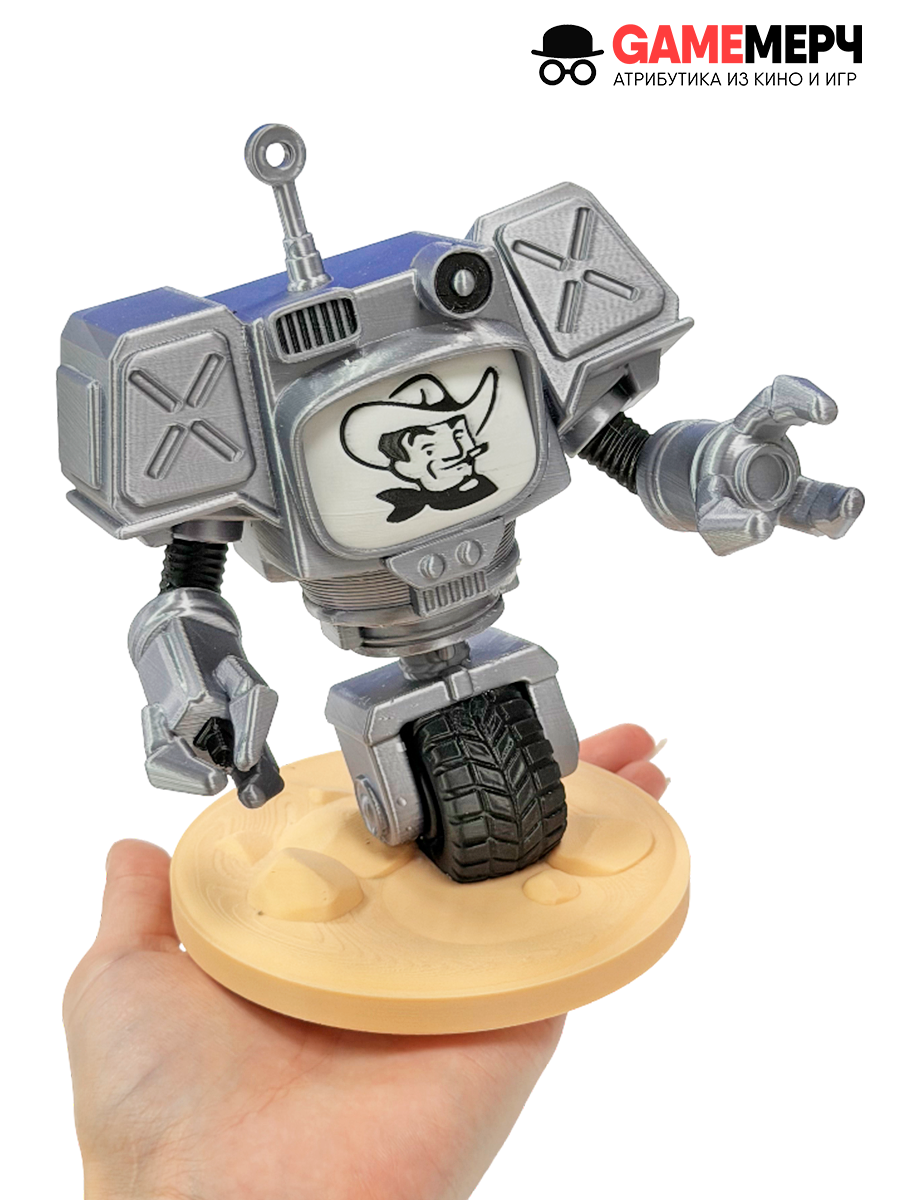 Фигурка - игрушка робот-секьюритрон Виктор из игры Фоллаут Fallout — изображение 13
