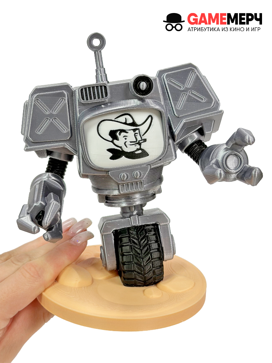 Фигурка - игрушка робот-секьюритрон Виктор из игры Фоллаут Fallout — изображение 12
