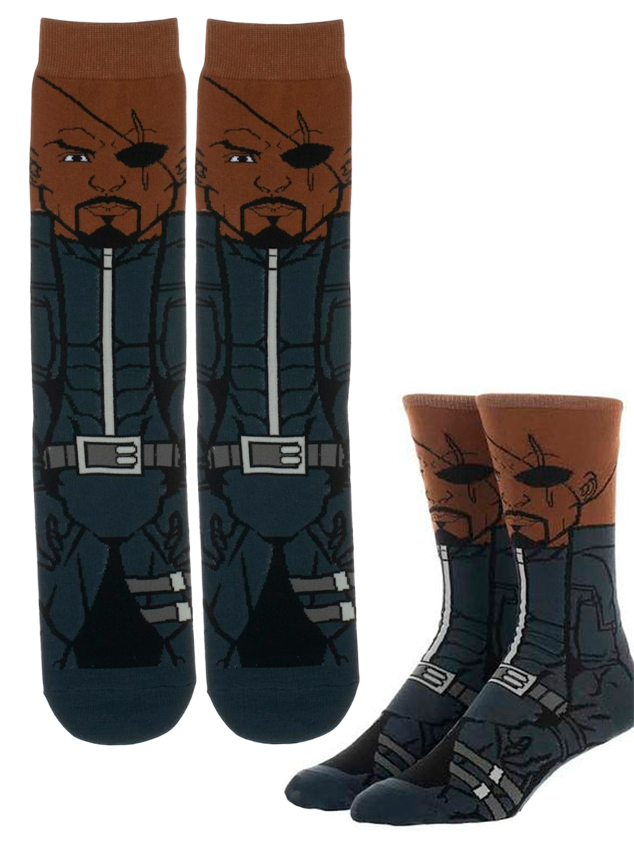 Носки длинные Ник Фьюри Марвел Marvel Comics