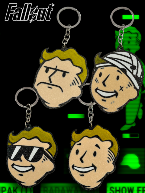 Брелок Волт Бой из игры Fallout Фоллаут