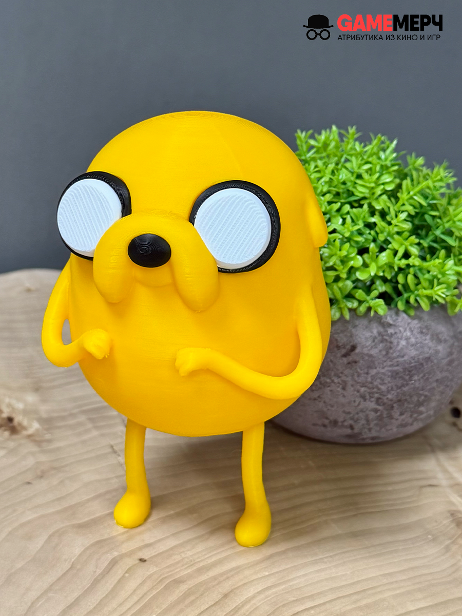 Фигурка - игрушка Джейк из аниме - мультфильма Время Приключений — изображение 2