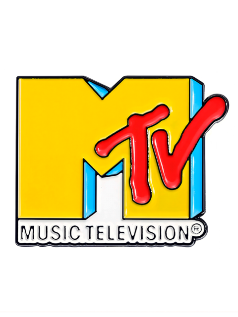 Значок - пин Лого MTV 90s Музыкального канала