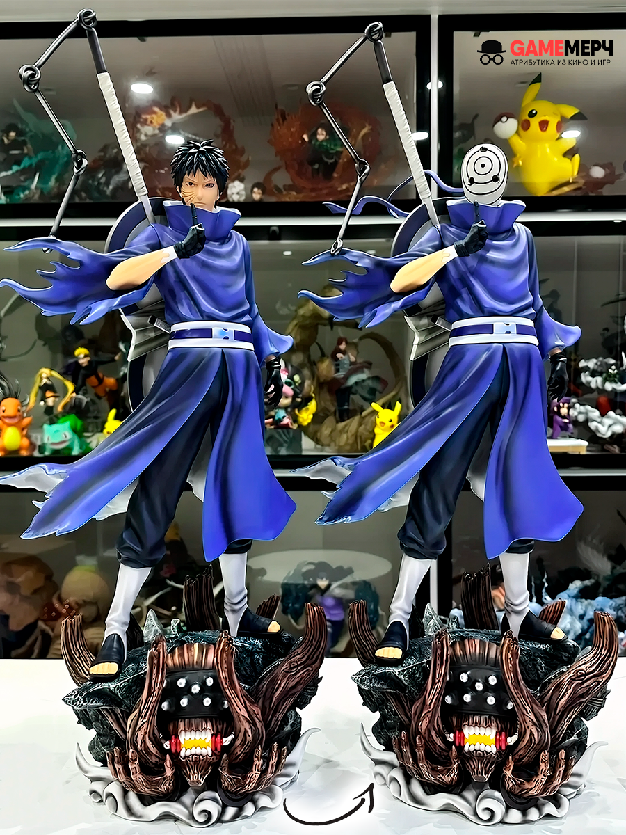 Фигурка - игрушка Ниндзя Обито Учиха из аниме Наруто Naruto — изображение 2
