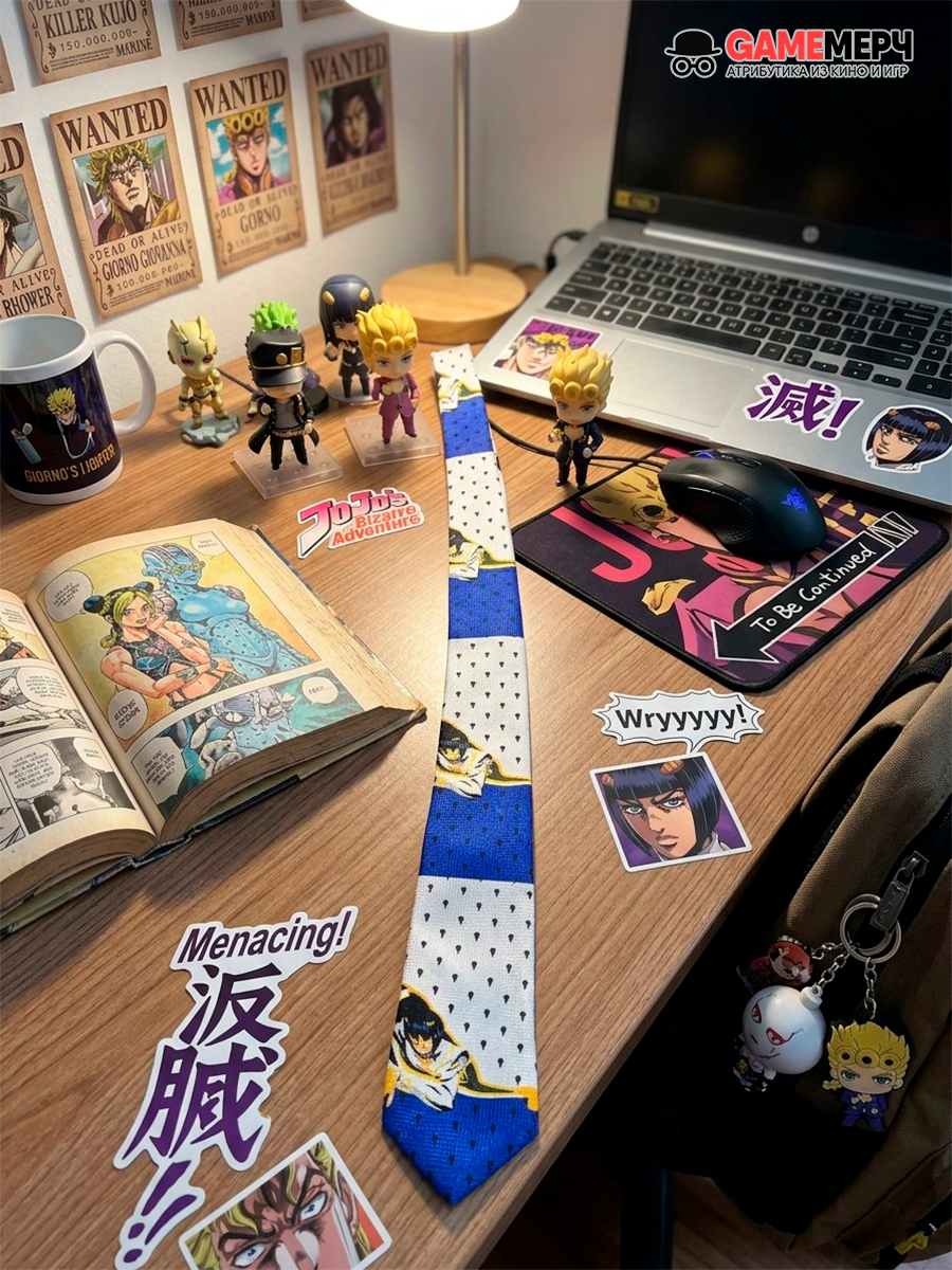 Галстук Бруно Буччеллати из аниме Невероятные приключения ДжоДжо JoJo — изображение 4