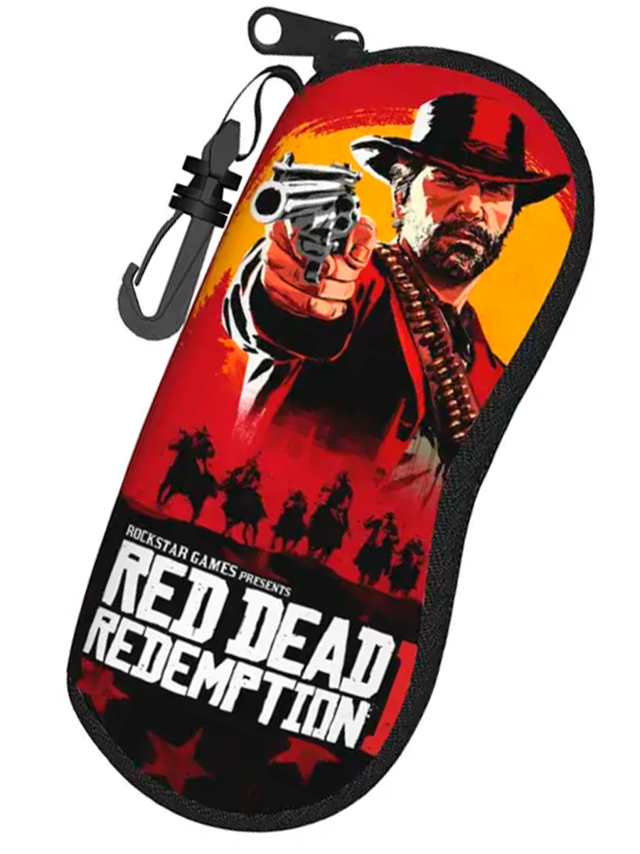 Футляр / чехол для очков мягкий Артур Морган из игры Red Dead Redemption 2