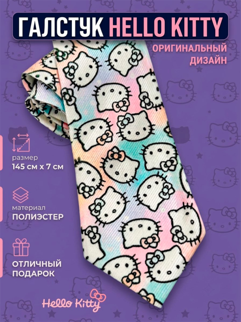 Галстук Китти / Куроми / Мелоди из аниме Hello Kitty