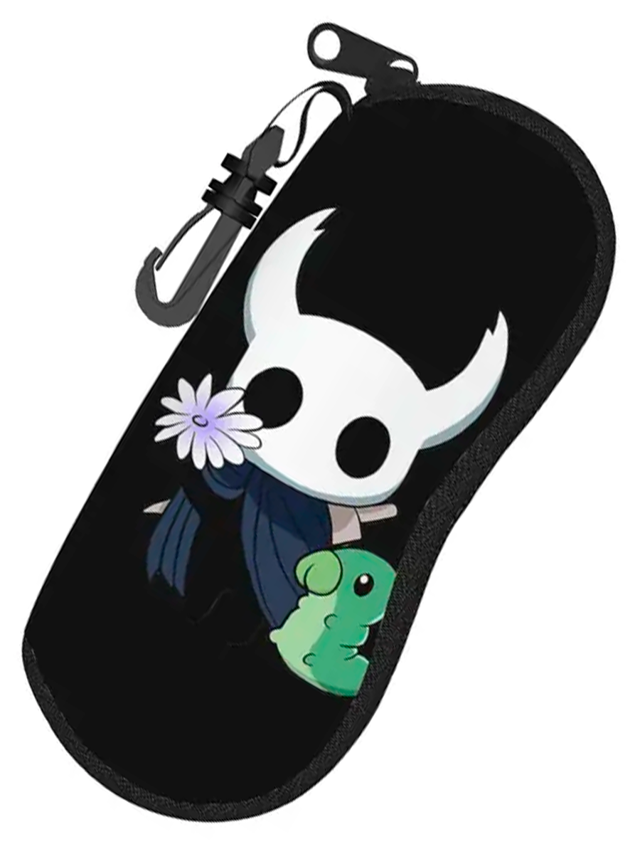 Футляр / чехол для очков мягкий Полый рыцарь из игры Hollow Knight — изображение 5