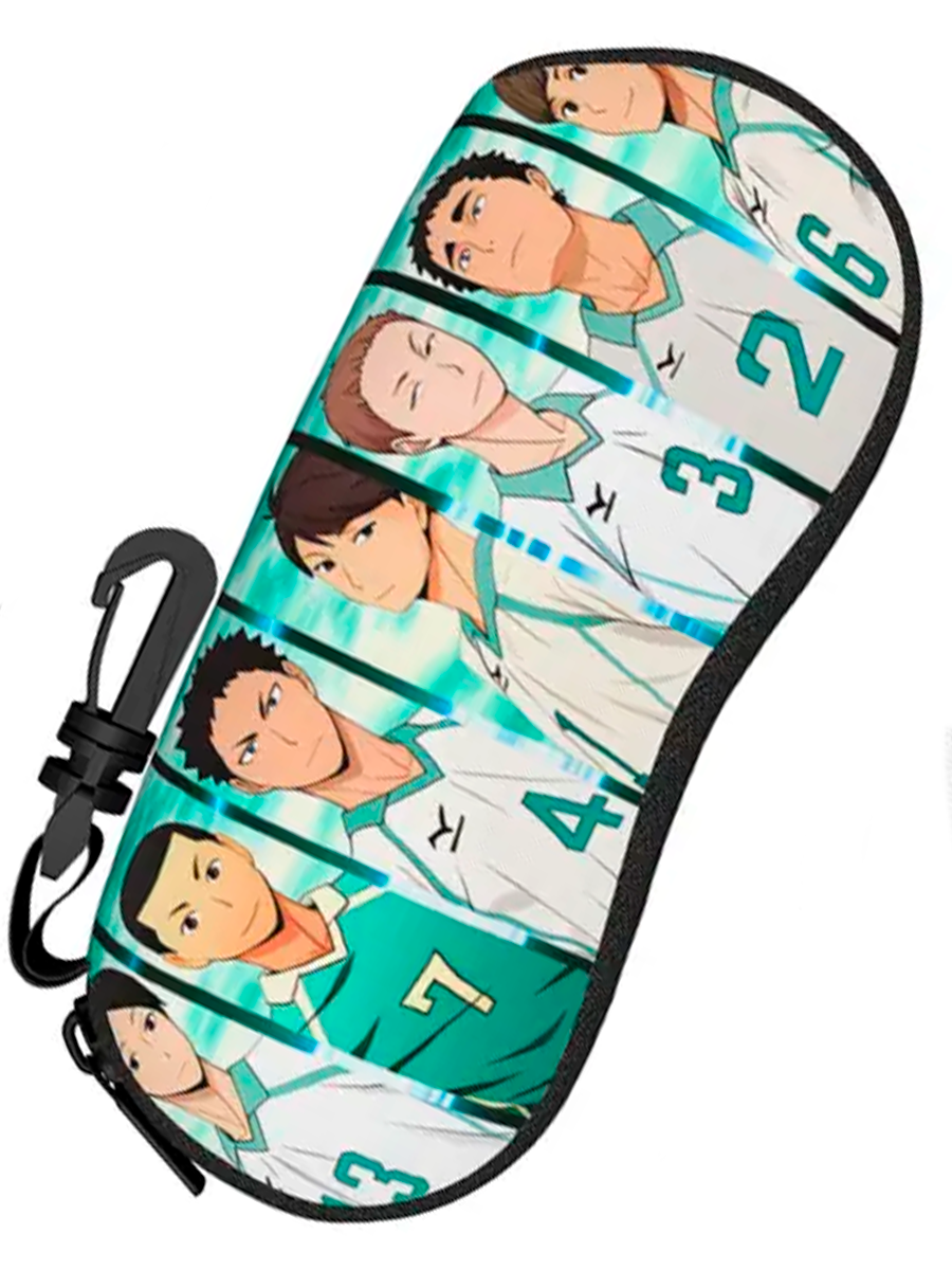 Футляр / чехол для очков мягкий из аниме Волейбол!! Haikyu!! — изображение 5
