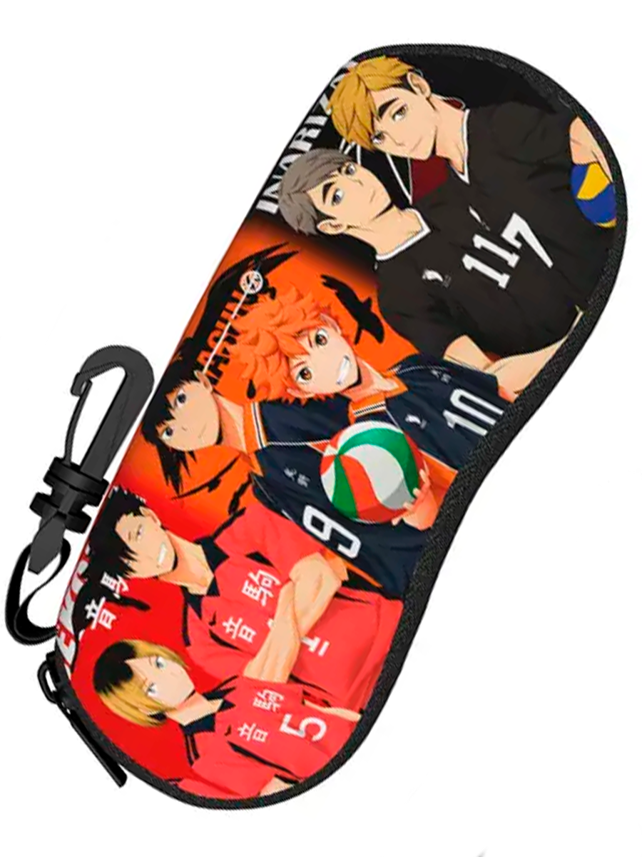 Футляр / чехол для очков мягкий из аниме Волейбол!! Haikyu!! — изображение 3