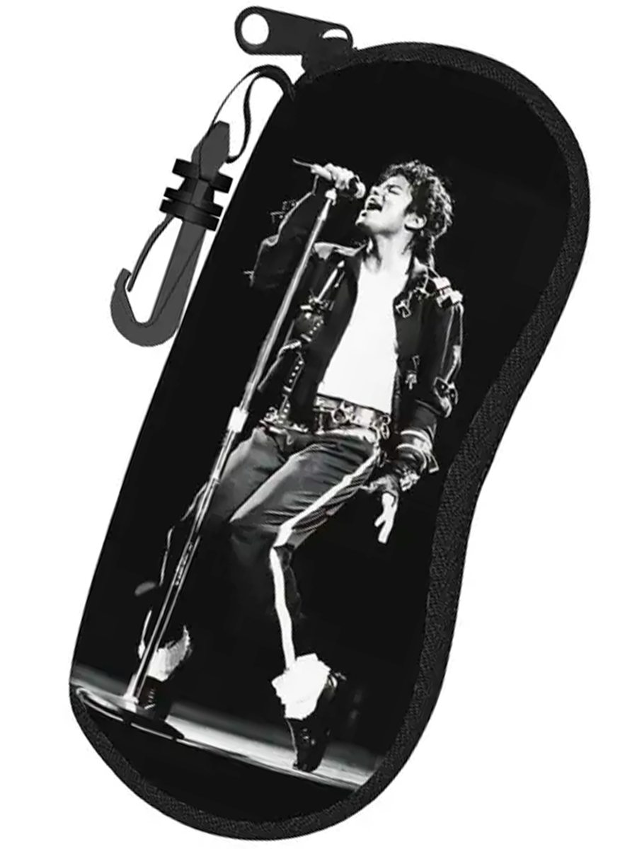 Футляр / чехол для очков мягкий Майкл Джексон Michael Jackson — изображение 3