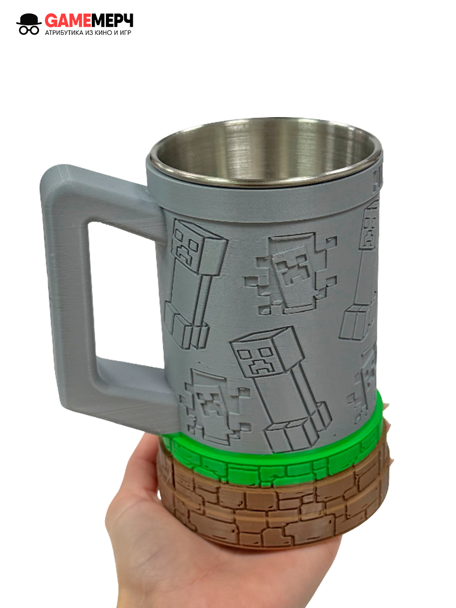 Кружка Крипер из игры Minecraft Майнкрафт — изображение 2
