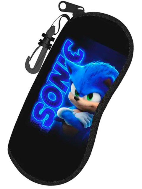 Футляр / чехол для очков мягкий из игры Sonic Соник
