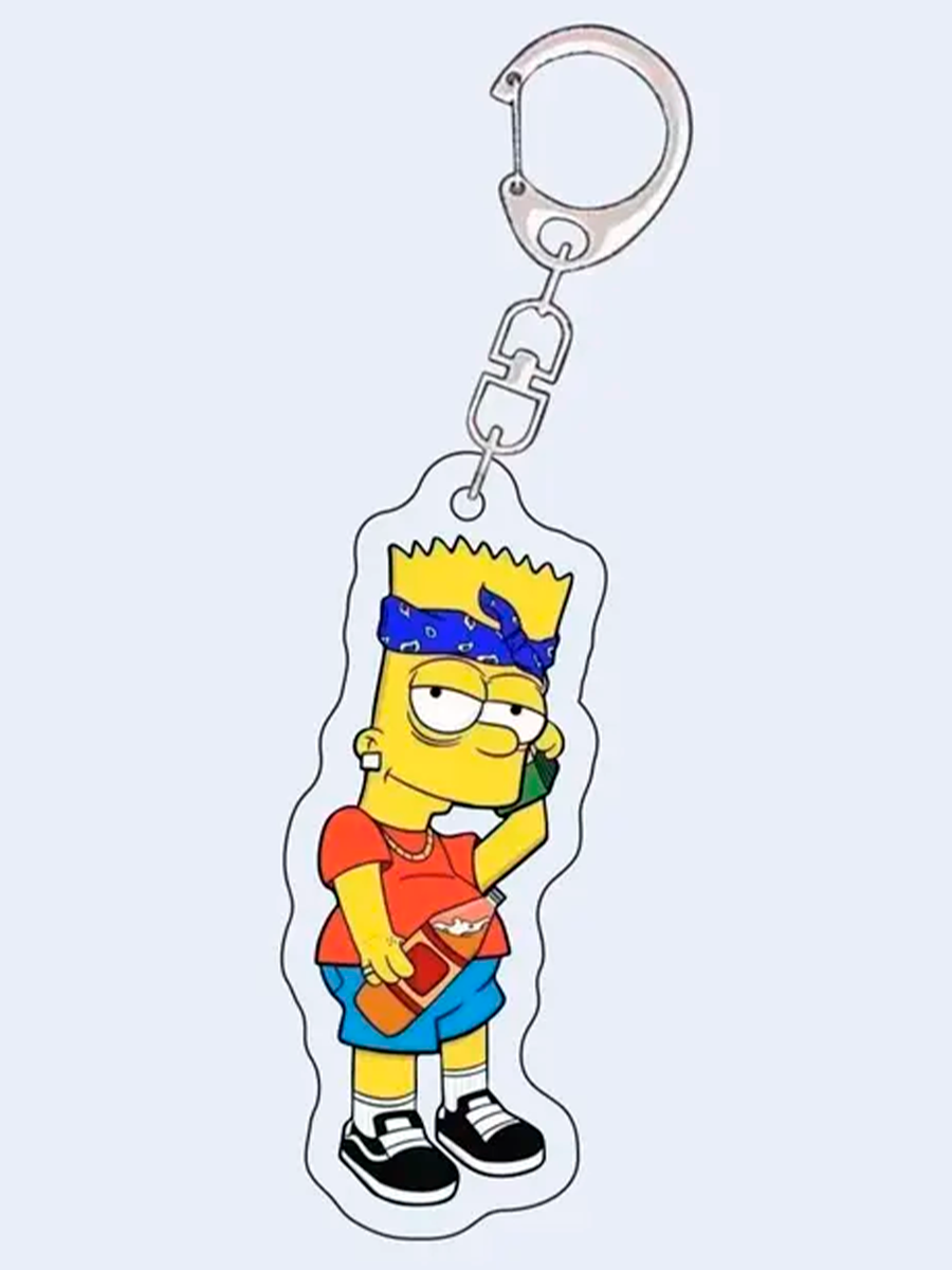 Брелок акриловый из мультфильма Симпсоны The Simpsons — изображение 4